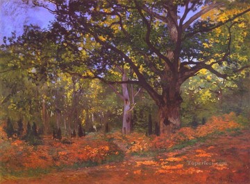 The Bodmer Oak Fontainebleau Claude Monet Oil Paintings